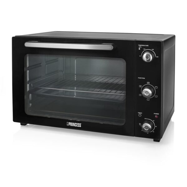 Fornetto Elettrico PRINCESS Ventilato Capacità 55 L Potenza 2000 W Colore Nero cod: 112759