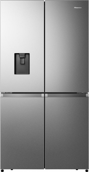 Frigorifero HISENSE Side by Side No Frost Classe E Capacità 606 Litri Colore Inox cod: RQ758N4SWSE