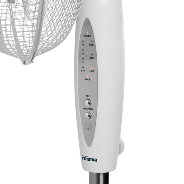 Ventilatore a Piantana TRISTAR potenza 45 W, colore Bianco cod: VE-5898 - Image 3