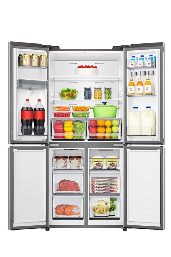 Frigorifero HISENSE Side by Side No Frost Classe E Capacità 482 Litri Colore Inox cod: RQ5P470SMIE - Image 2