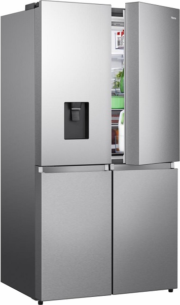 Frigorifero HISENSE Side by Side No Frost Classe E Capacità 606 Litri Colore Inox cod: RQ758N4SWSE - Image 2