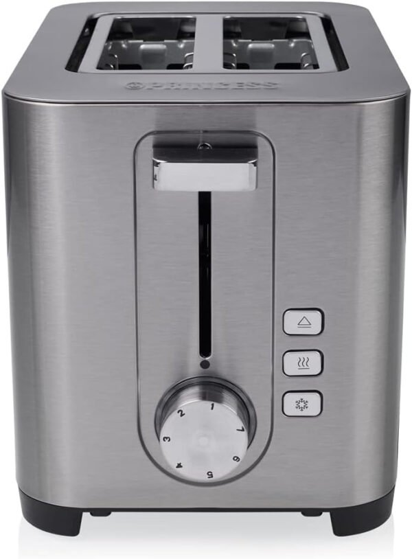 Tostapane PRINCESS potenza 850W colore Inox cod: 142400 - Image 4