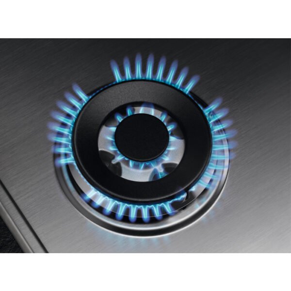 Piano Cottura AEG 5 Fuochi Gas 75 cm Colore Acciaio Inox/ghisa cod: HGB75400SM - Image 3