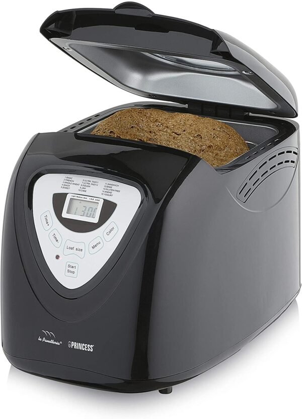 Macchina per il pane PRINCESS capienza 0,9 kg 15 programmi Cod. 152009 - Image 2