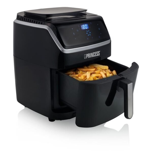 Friggitrice PRINCESS “Steam Aerofryer” ad aria 1700 W, 6.5 Litri, Plastica, Nero cod: 182080