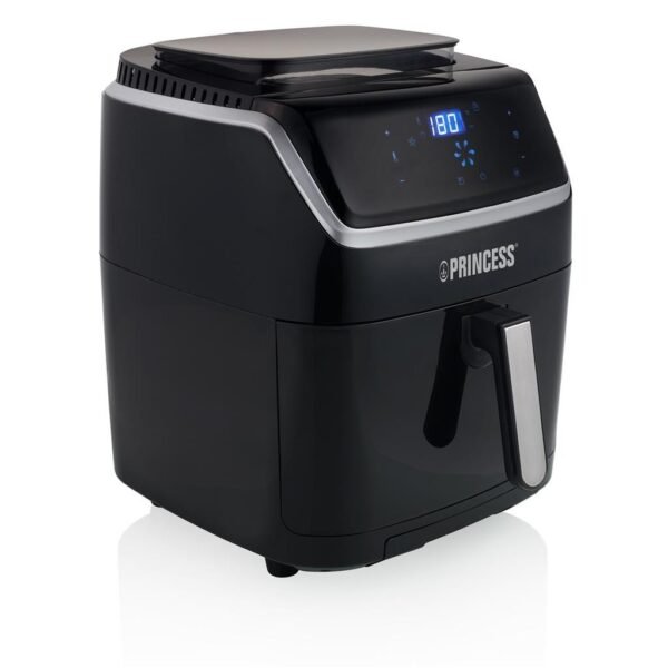 Friggitrice PRINCESS “Steam Aerofryer” ad aria 1700 W, 6.5 Litri, Plastica, Nero cod: 182080 - Image 2