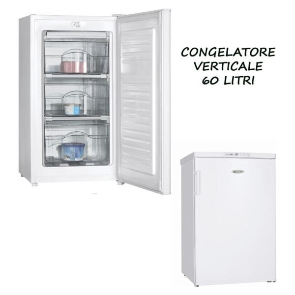 Congelatore BEKO Verticale Classe E Capacità 65 Litri Colore Bianco cod:  FS166020 - Image 3