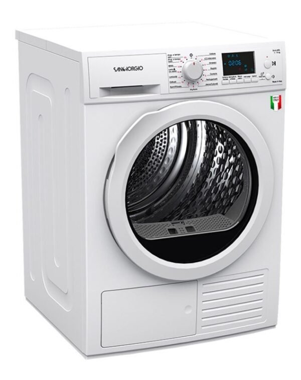 Asciugatrice SANGIORGIO Standard 8 Kg Classe A++ a pompa di calore Inverter cod: SDR8I - Image 2