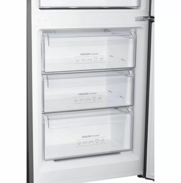 Frigorifero SEKOM combinato No Frost Classe A+ Capacità Netta totale 293 Litri Colore Acciaio Inox cod: SHCB350NM2XF0 - Image 3