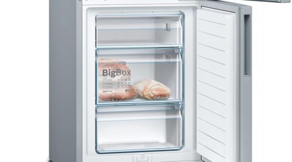 Frigorifero Combinato BOSCH Serie 4 Statico/ventilato capacità 343 lt Classe E Inox cod: KGV39VLEAS - Image 3