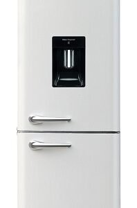 Frigorifero STAYLUX Combinato Vintage con Dispenser Classe  Colore Crema cod: BCD-258VX+WD CREMA