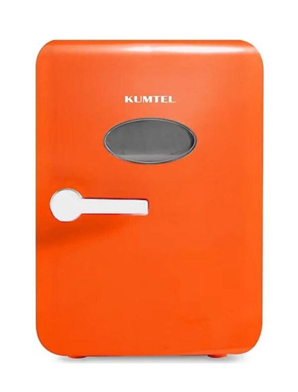 Mini Frigorifero KUMTEL Monoporta Classe Capacità 4 Litri 42 W Colore Arancio Cod: HMFR-04