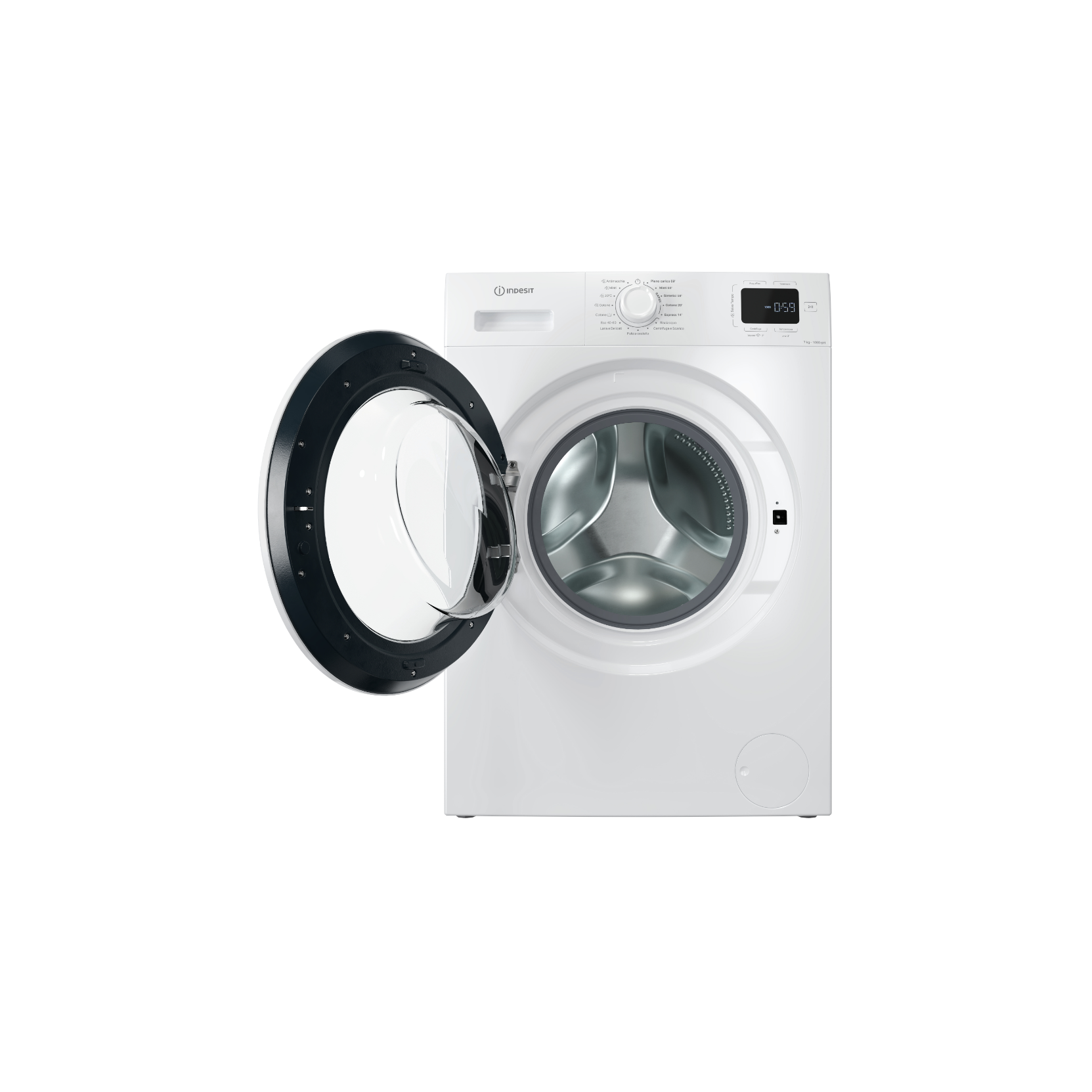 Lavatrice INDESIT Standard 7 Kg Classe A Centrifuga 1000 giri Inverter cod: IM760MYTIMEIT - Image 2