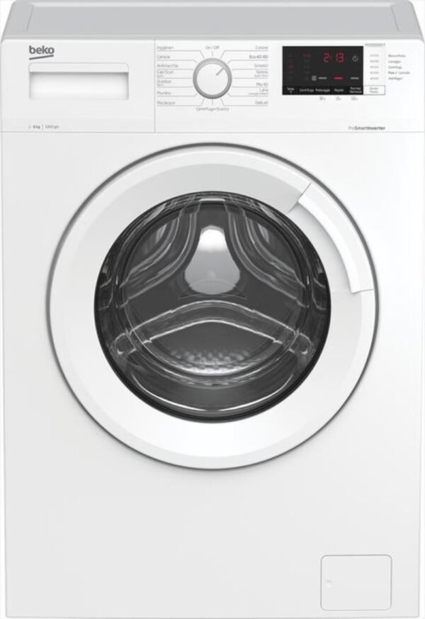 Lavatrice BEKO Slim 6 Kg Classe D Centrifuga 1000 giri motore Inverter cod: WUXS61032W