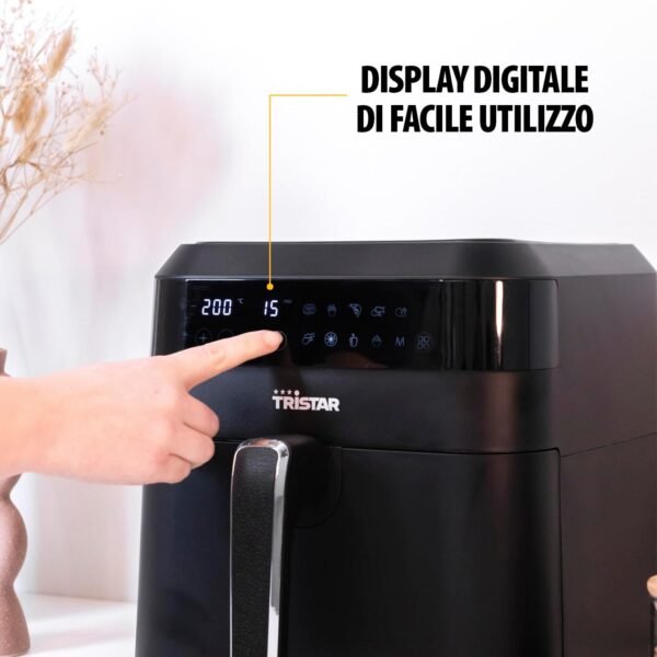 Friggitrice Ad Aria TRISTAR Potenza 1700 W 6 Litri Cod: FR-6999 - Image 4